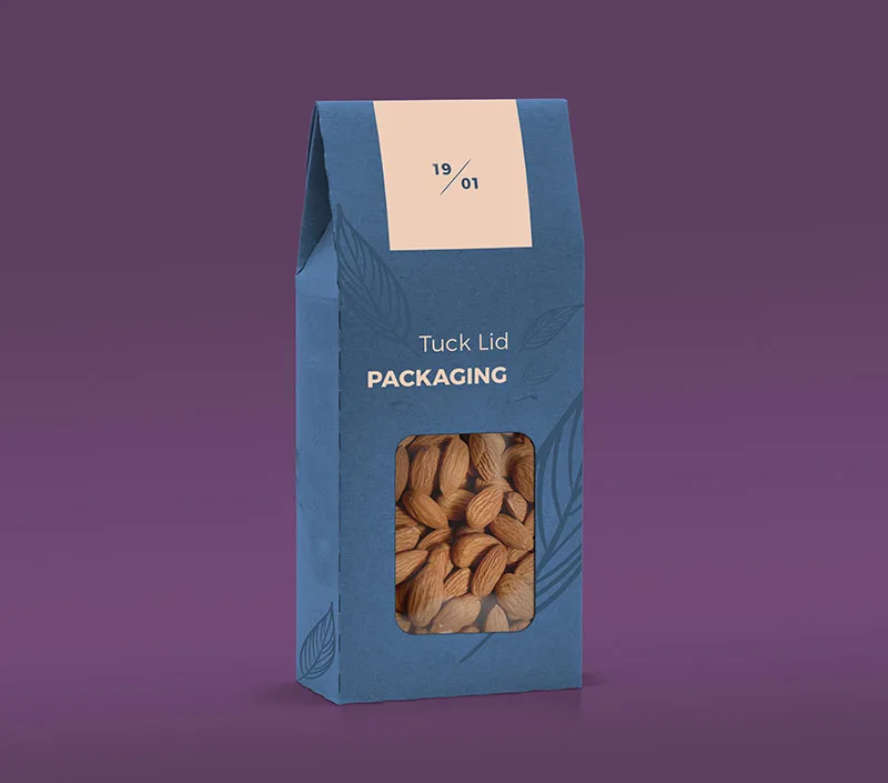Packaging emballage feneêtre transparente