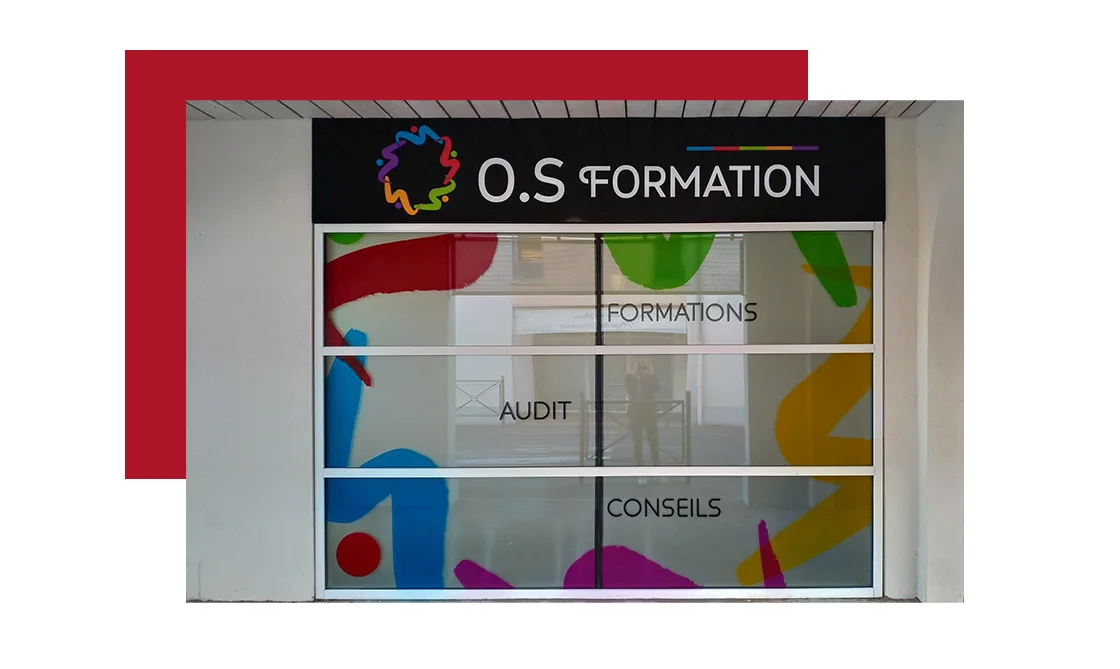 Agence Graphics Poseurs Vitrine Dax Saint Paul Les Dax Enseigne