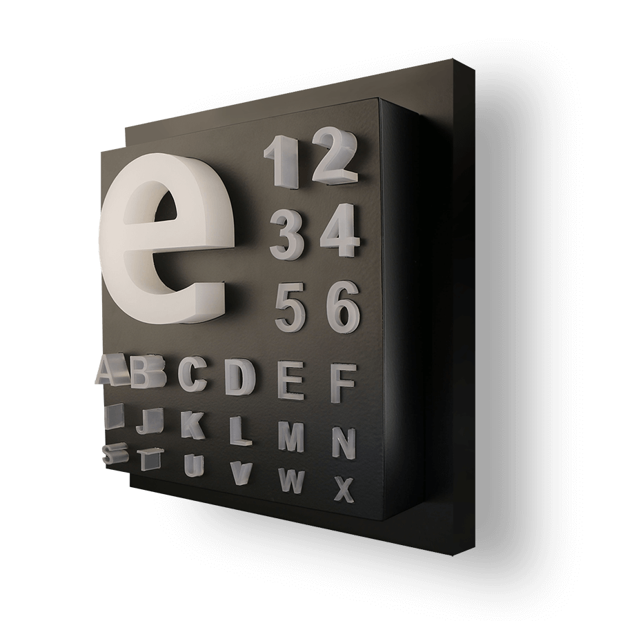 chiffre lettre bloc led plexi eclairage chant face chiffre lettre bloc led plexi eclairage chant face
