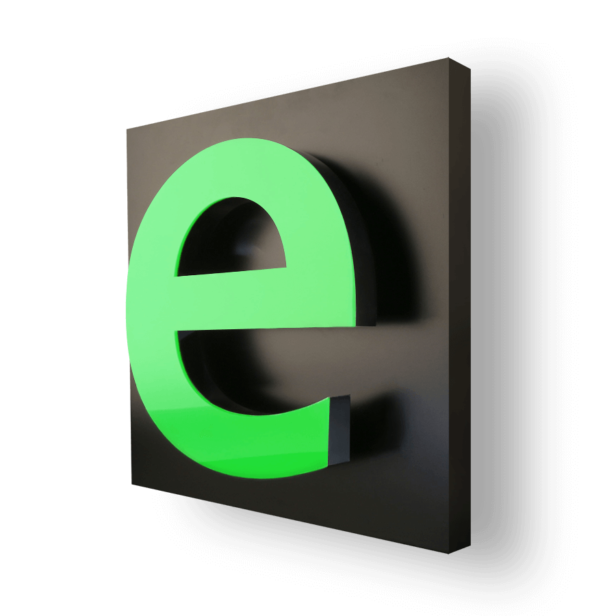 lettre bloc led plexi eclairage face vert lettre bloc led plexi eclairage face vert