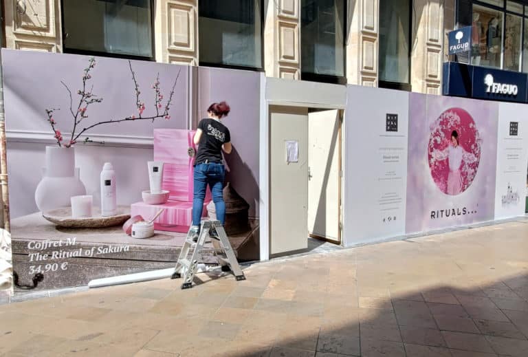 agence graphics adhesifs palissade pose visuel impression numerique bordeaux toulouse marseille nice bayonne paris landes gironde