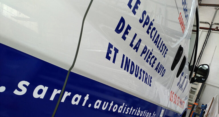 agence graphics serigraphie marquage vehicule ad sarrat landes gironde bordeaux