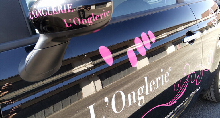 lettrage decoration voiture landes pau dax hossegor biscarrosse