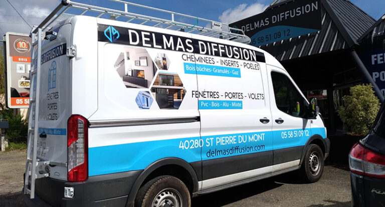 sign by graphics gujan mestras siganelitique fourgon covering marquage lettrage landes mont de marsan